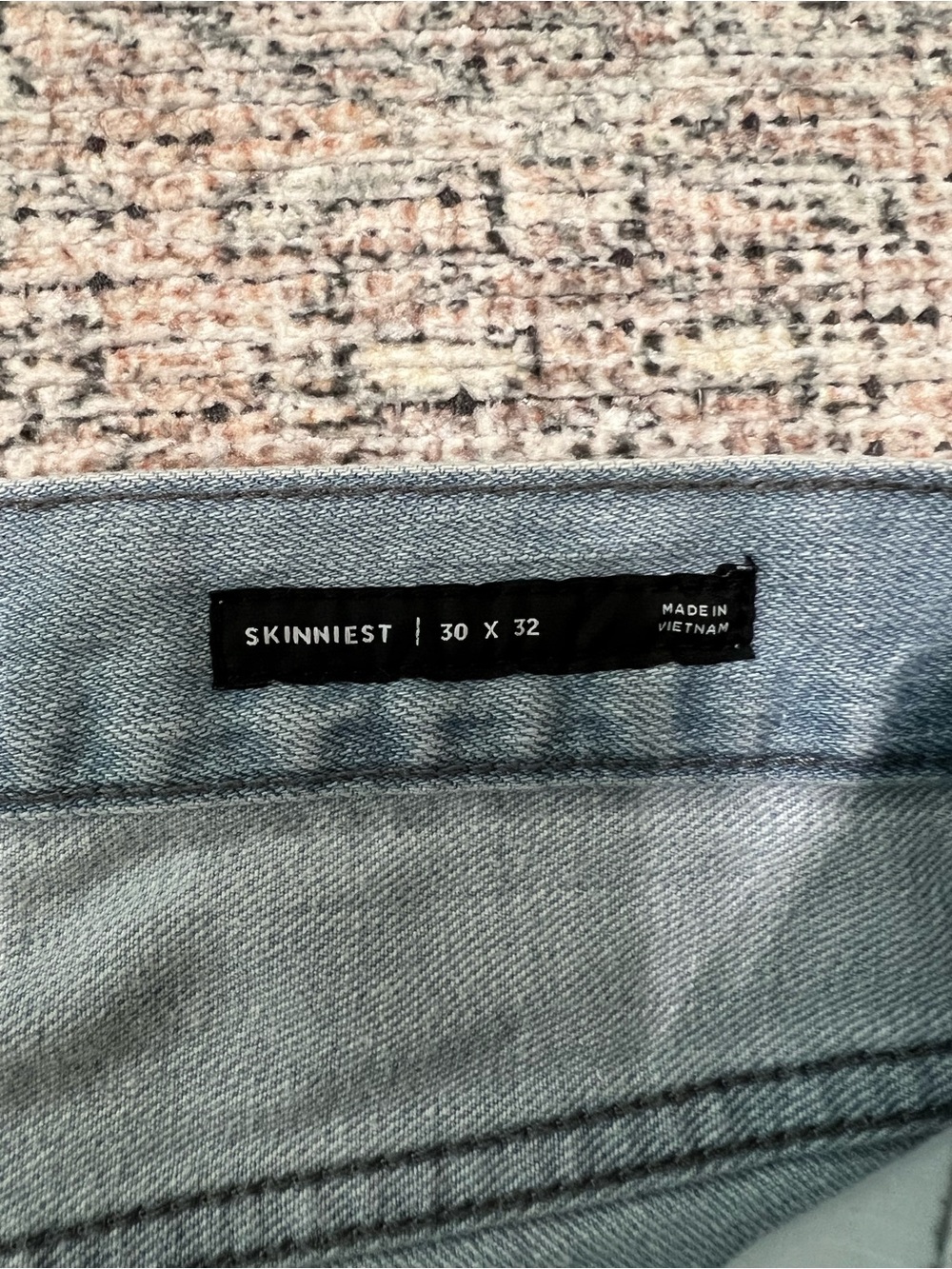 Pacsun Jeans Womens 30 Distressed Skinny Light Wash Stretch - Picture 11 of 12